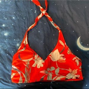 Athleta•Floral Bikini Top•Size Ds